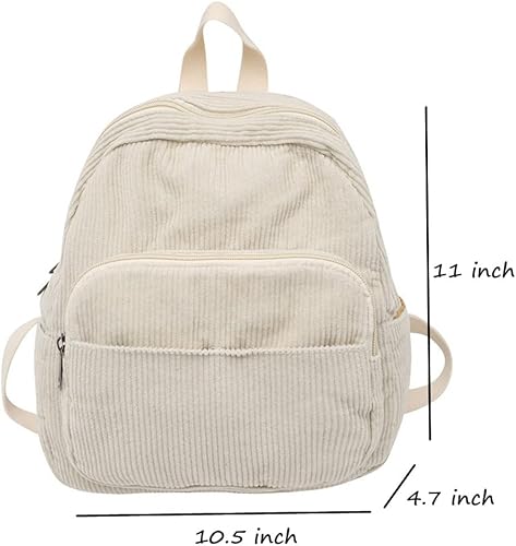 Miniatura 6 de MaxxCloud Mochila vintage de mezclilla para computadora portátil, estilo casual, de lona, ligera, bolsa de hombro