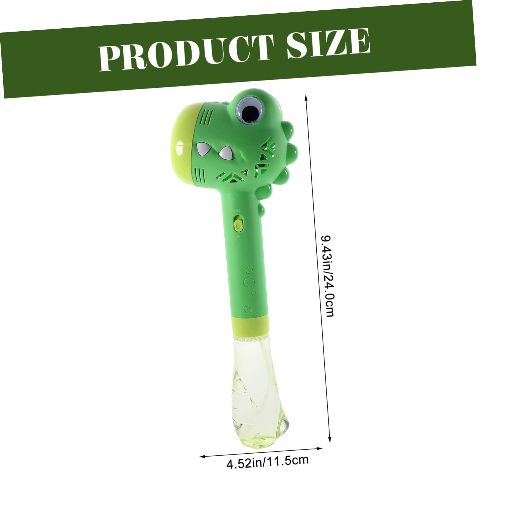Macchina di Sapone Elettrica Portatile Design Cartone Animato, Facile da Usare, Capacità 180ml per Feste di Compleanno e Carnevali Estivi