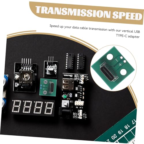 Módulo USB Tipo C hembra para placa PCB y transmisión de datos en proyectos de uso industrial 6