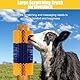 DiDiBirDi Vieh Kratzbürste 1 Pcs Pferde-Rückenkratzer lindert Juckreiz und Reinigt Massagebürsten-Set,Kratzbürste Für Nutztiere Halbrunde Kratzbürste für Rinder Schafe Pferde Schwein 2 Schrauben