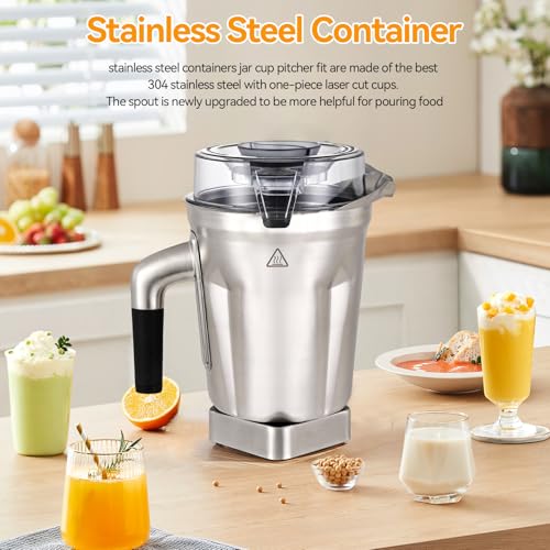 Contenedor acero inoxidable 64 Oz para licuadoras Vitamix miniatura 6