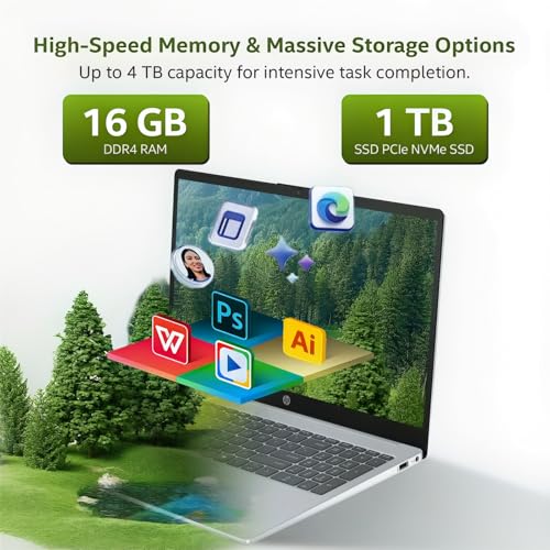 HP Laptop táctil 15.6 pulg Core i7 32GB RAM 1TB SSD miniatura 5