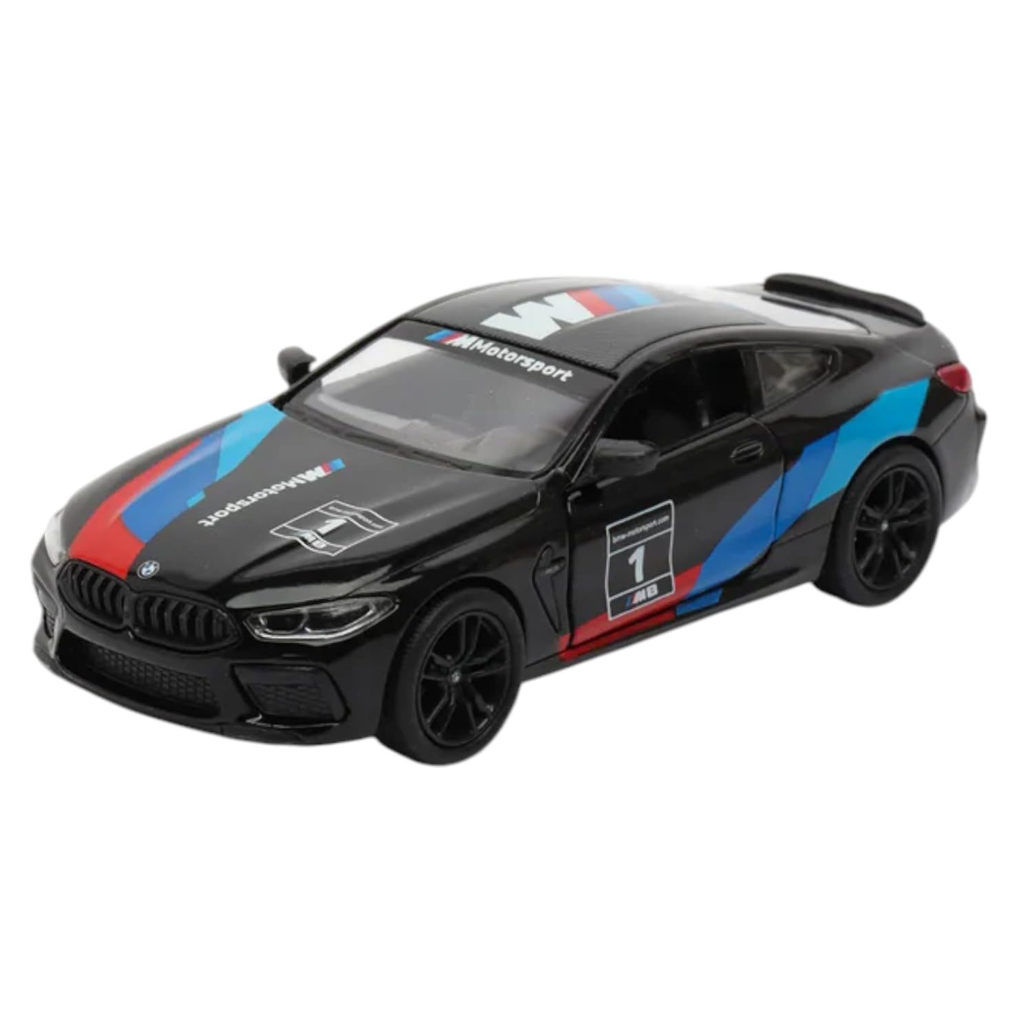 Mayatra's Kins Mart BMW M8 Competition Coupe 1:38 Scale Diecast Sports Car Model – Limited Edition Collectible (Black)