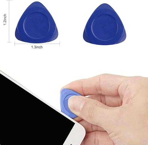 Miniatura 4 de Kit de reparación de 10 piezas con herramienta de palanca de apertura, P2 Pentalobe + Philips+ranurado + juego de destornilladores Y000 de tres