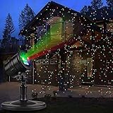 Christmas Projector Lights Outdoor Indoor,Christmas Laser Star Decorative Lights Waterproof with...
