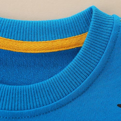 Boys Sweatshirts Long Sleeve Sweatshirts T-shirts Crew Neck Cotton Casual Sweatshirts Cartoon Tops for Boys-643