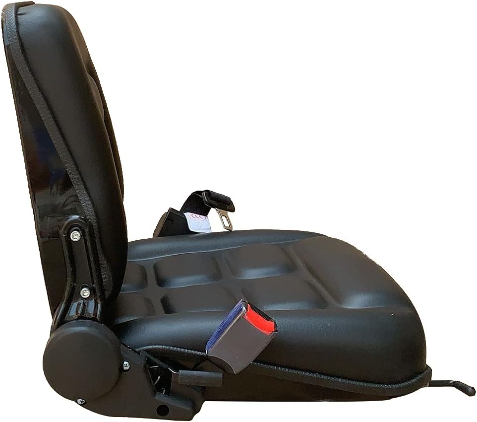 Get Special Price CDZHLTG Universal Forklift Seat Waterproof Forklift Suspension Seat with Safety Belt Adjustable Forklift Seat for Tractor Loader Excavator Forklift Black Exclusive Discount 60% Price CDZHLTG Universal Forklift Seat Waterproof Forklift Suspension Seat with Safety Belt Adjustable Forklift Seat for Tractor Loader Excavator Forklift Black