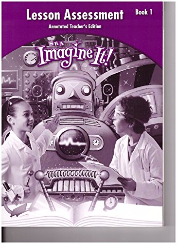 SRA Imagine it! Lesson Assessment Book 1 Annotated Teacher's Edition