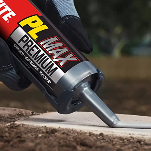 Loctite PL Premium Max Construction Adhesive, 9 fl oz Cartridge, 1 Pack - Versatile Construction Glue for Wood, Concrete, Stone & More by Loctite - Image 8