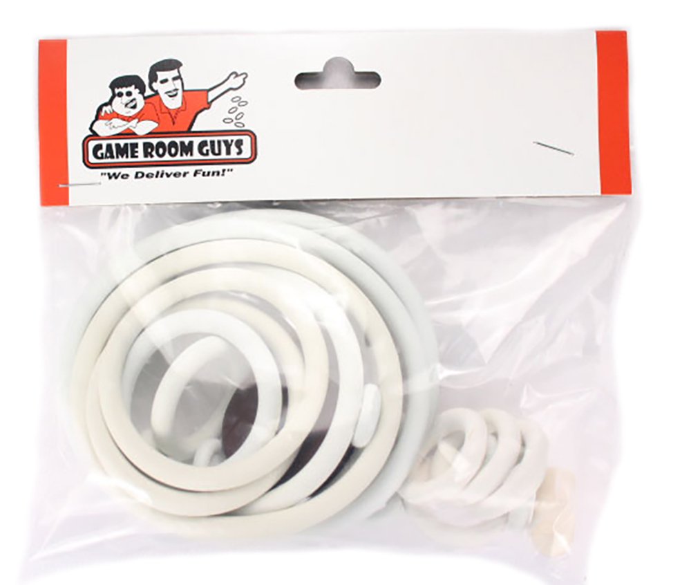 Game Room Guys Bally Alligator Pinball White Rubber Ring Kit