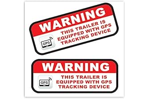 2 x PVC Trailer GPS Tracking Control Auto B 109: Your Essential Tracking Solution