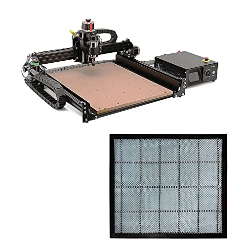 4040-XE CNC Router Machine + Honecomb Table for Laser Engraving