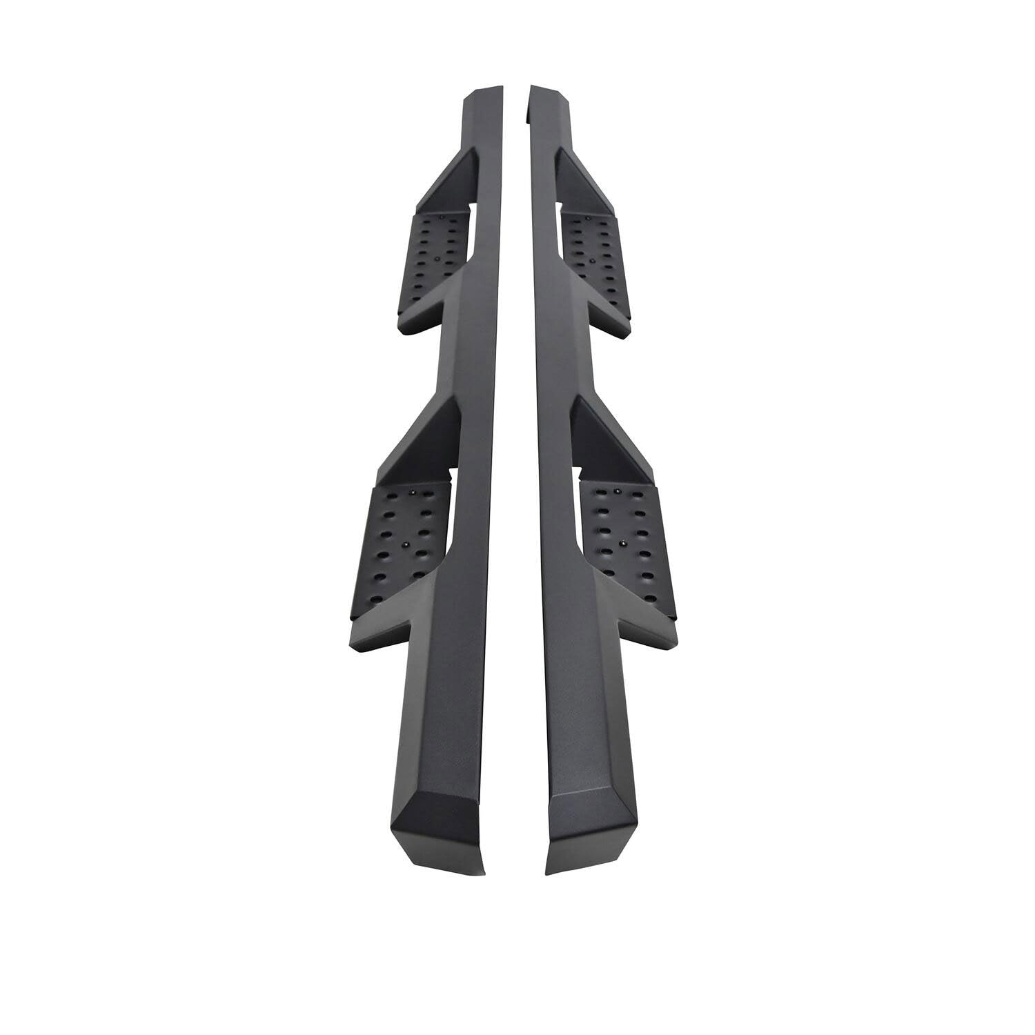 Westin 56-14125 HDX Drop Nerf Bars fits 2019-2025 Silverado Sierra 1500 (Exc Silverado LD Sierra 1500 Limited) 2020-2025 Silverado Sierra 2500 3500 Double Cab Textured Black Pair