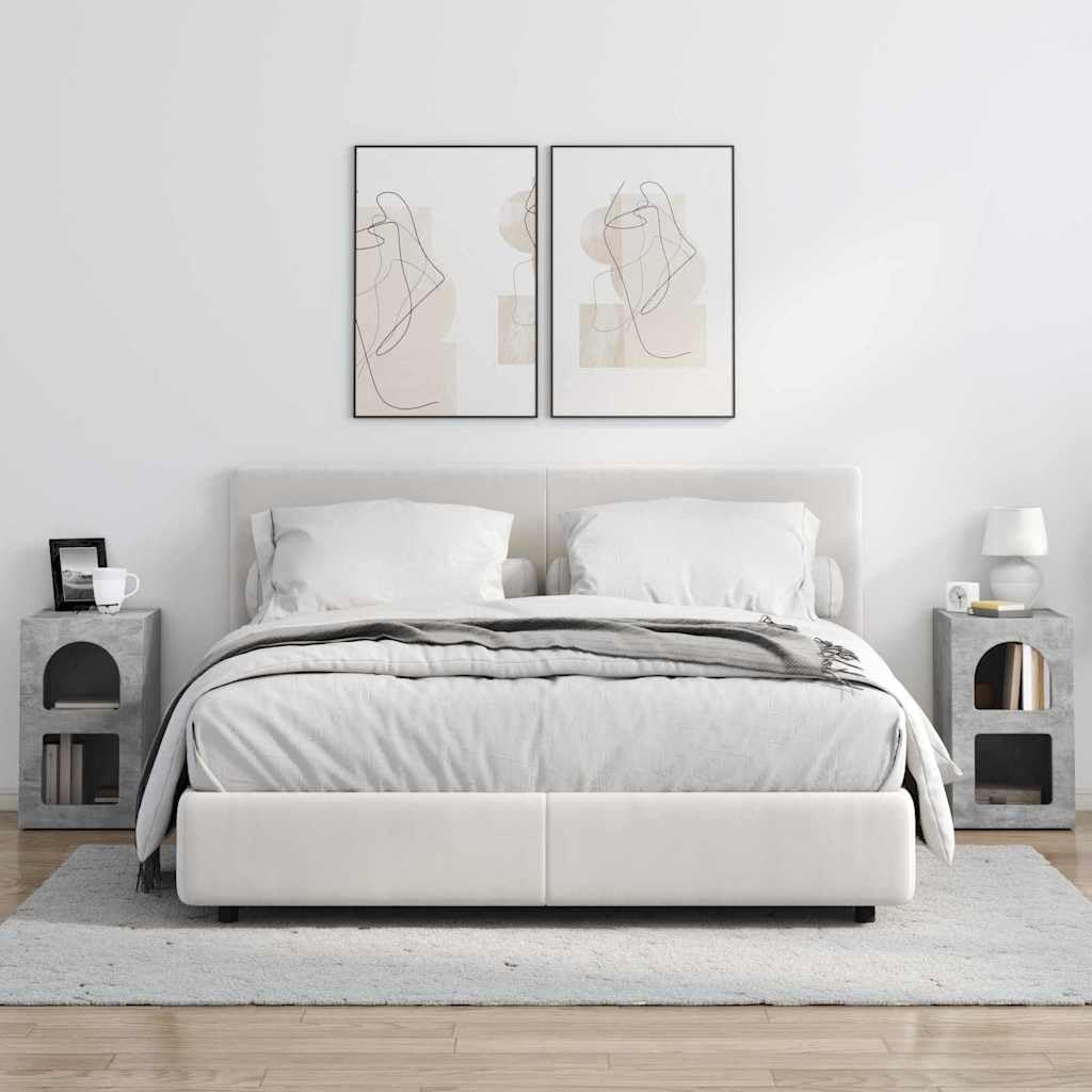Juego de 2 mesitas de noche blancas de madera con las siguientes medidas: 29,5 x 35 x 50 cm, mesita de noche moderna blanca para el dormitorio