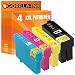 Produktbild Gorilla-Ink 4 Druckerpatronen XXL GI34XL für Epson Workforce Pro WF-3720 Series WF-3725 DWF WF-3720 DWF WF-3720 DW