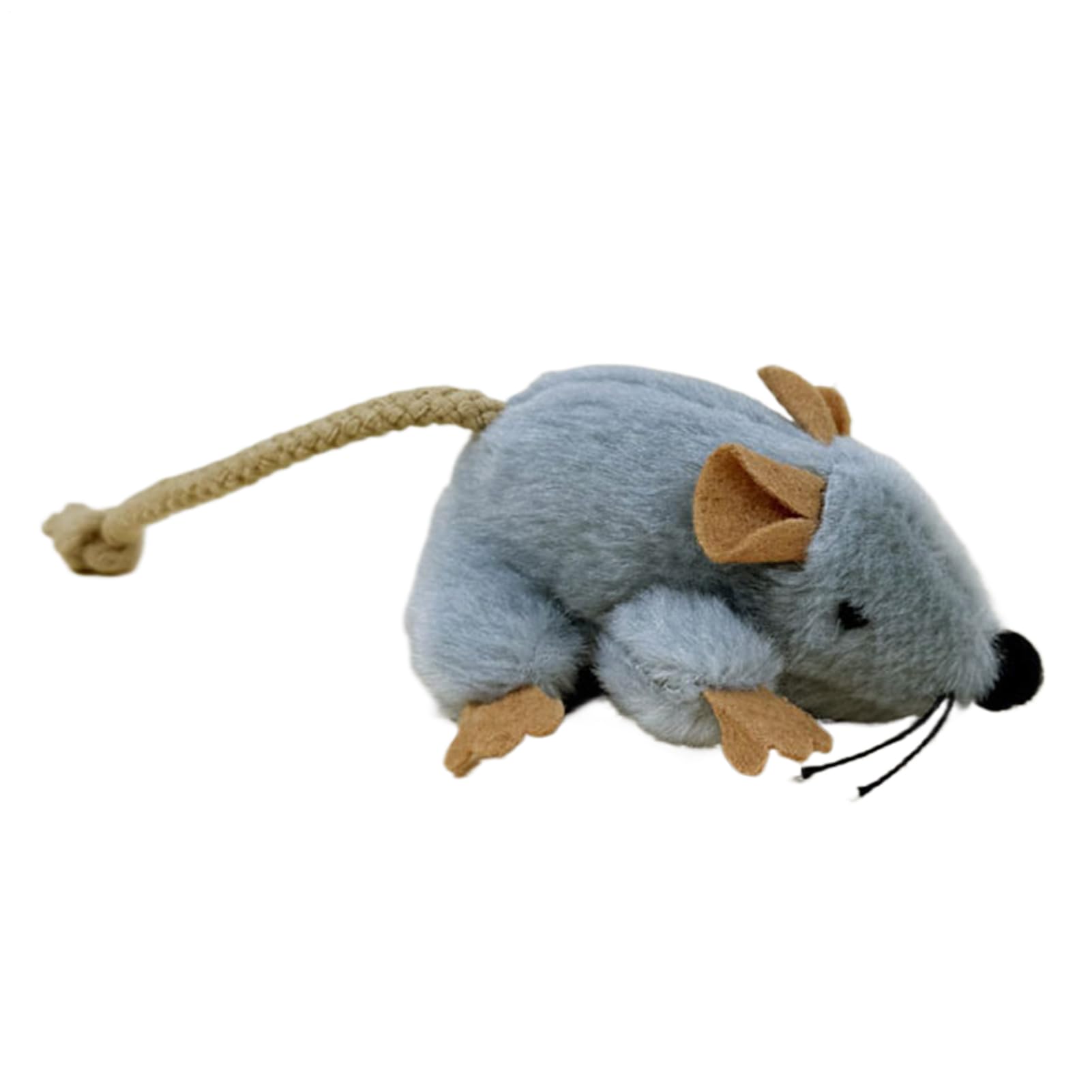 Squeak Mouse - Realistic Moving Mice Toys | Catnip Toy, Tail Built-In Sound Game, Mouse Cat Toy, For Pet Kitten Home Indoor Outdoor Birthday Ground Daily