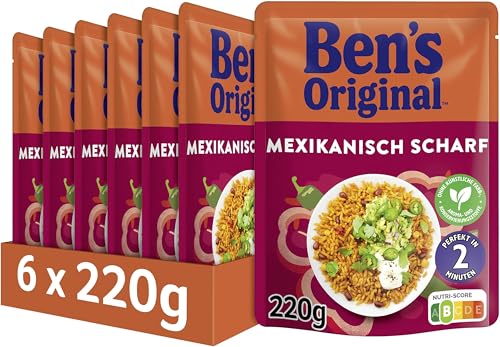 BEN'S ORIGINAL™ Express Reis Mexikanisch Scharf 6 x 220g
