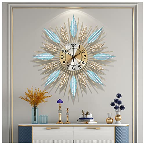Horloge murale moderne en métal pour sublimer la décoration de votre cuisine