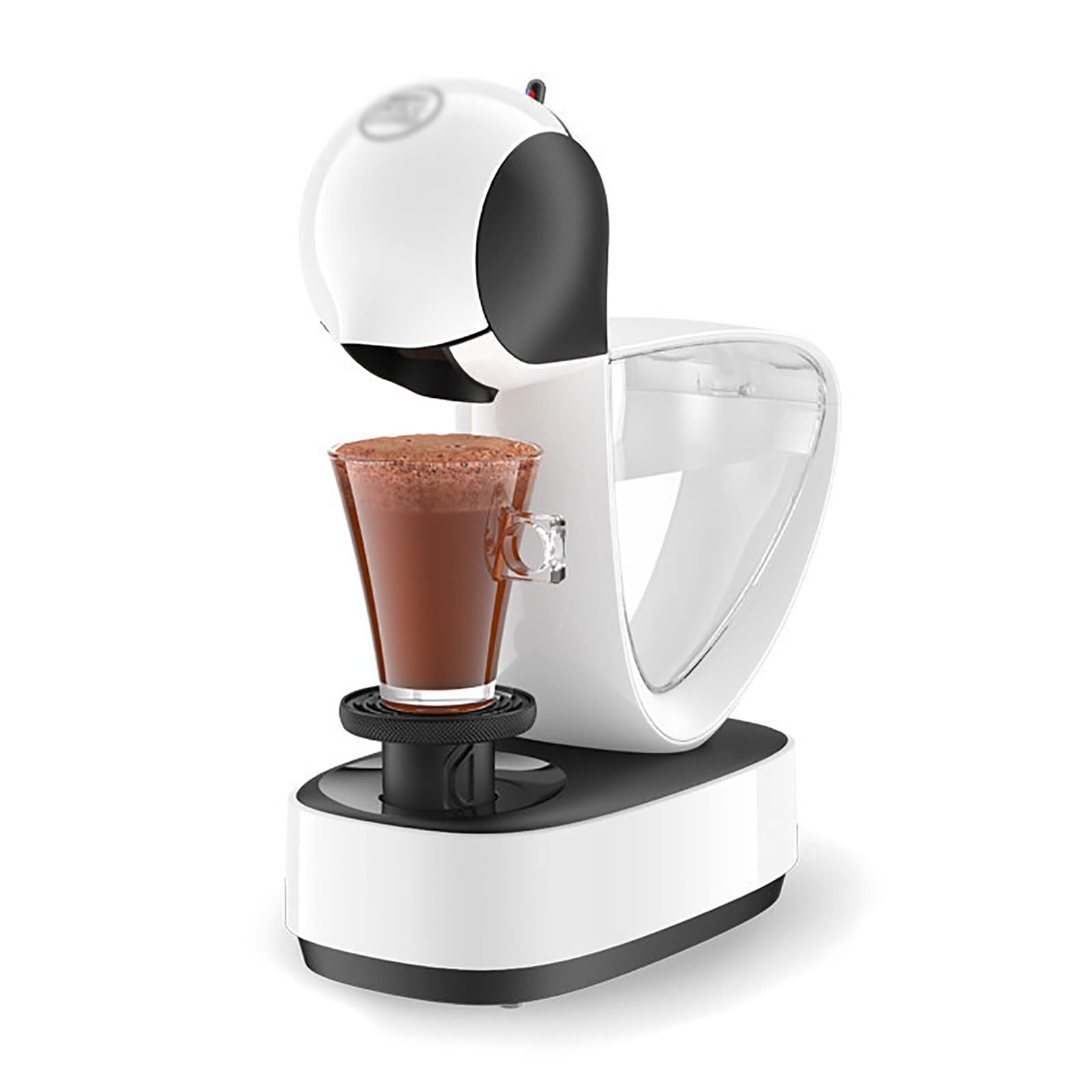 캡슐 커피 머신 홈 캡슐 커피 머신 반자동 미니 캡슐 커피 머신 이탈리아 스타일 사용하기 쉽습니다 (색상: 흰색 크기: 11.2 X 6.1 X 14.8 인치)