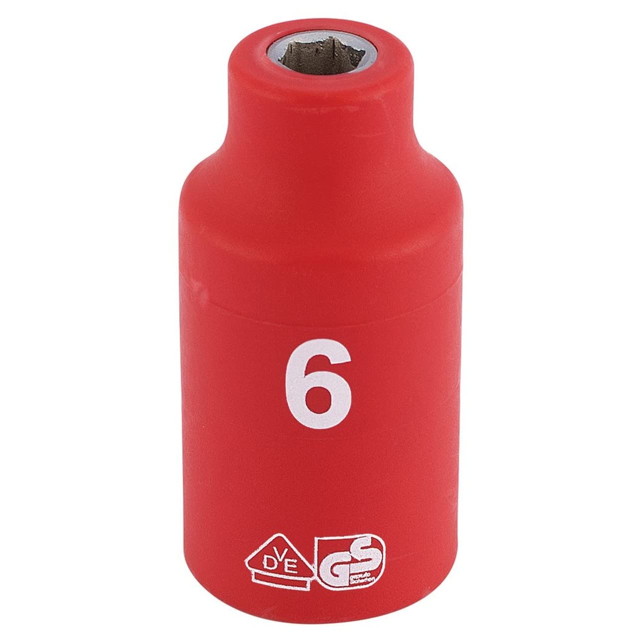 Draper Expert 31494 3/8" Sq. Dr. Fully Insulated VDE Socket (6mm)