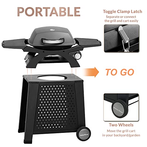 Master Cook 19001 Propane Gas Grill, Portable Tabletop Barbecue Grill thumb #1
