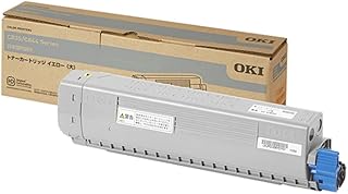 沖データ OKI トナーカートリッジ イエロー(大) (C844dnw/835dnwt/835dnw)