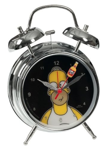 United Labels 0112233 Los Simpson - Despertador con diseño cambiante
