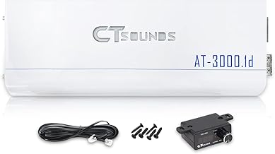 CT Sounds ATv2-3000.1d 3500 Watt Strappable Class D Car Monoblock Amplifier