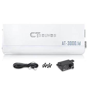 CT Sounds ATv2-3000.1d 3500 Watt Strappable Class D Car Monoblock Amplifier