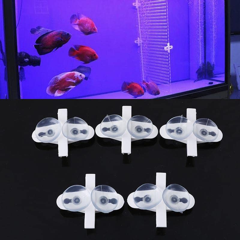 VAYINATO Petzlifeworld(Pack Of 5)White Aquarium Glass Divider Clip For Tank Partition (B09J2B111K) Amazon Price History, Amazon Price Tracker