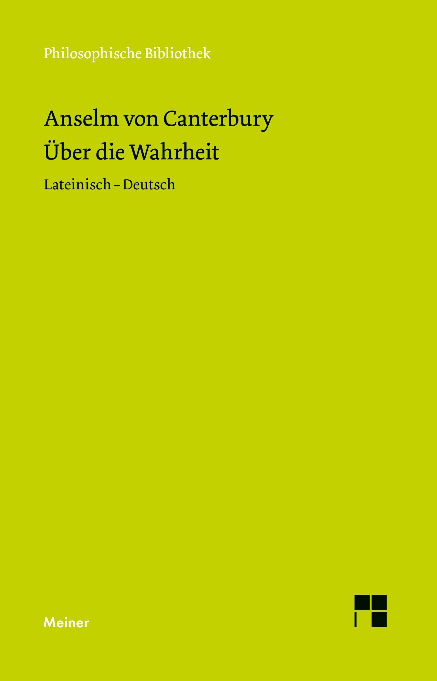 Über die Wahrheit: Lateinisch-Deutsch