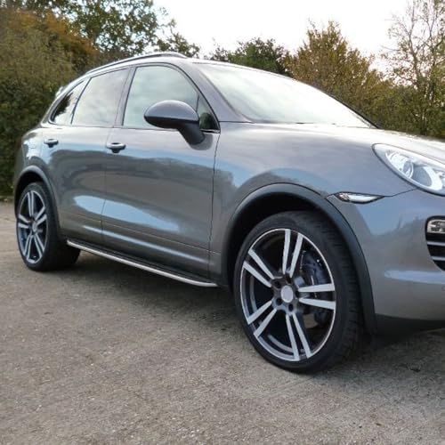 Estribos laterales compatibles Porsche Cayenne 2011-2018 miniatura 3