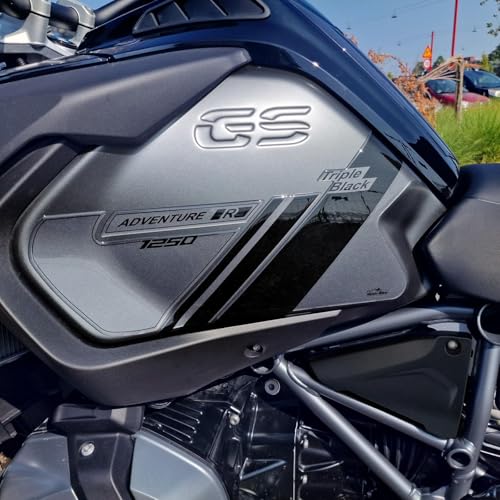 Autocollant Moto Voyage BMW R1250GS Adventure Protection Réservoir 3D Resin Bike pour l'Aventure