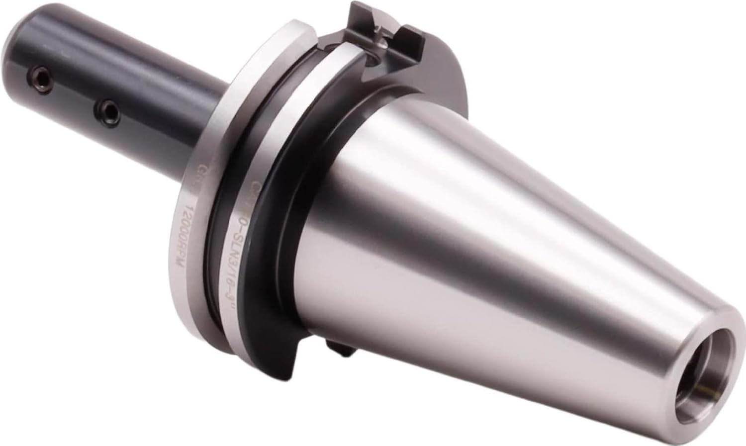 CME 4 pcs CAT 40 Taper End Mill Holders, for 3/16" Shank Diameter, 3" Projection, Balanced to G6.3 at 12000 RPM