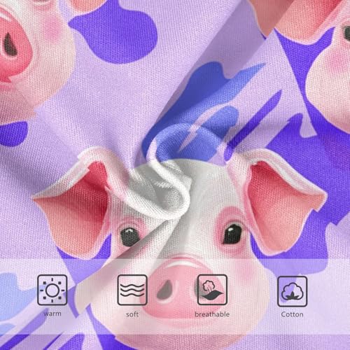 Cute Pig Funny Pink Toddler Underwear Floral 2t Cotton Little Girl Panties Flower Underpants Briefs3