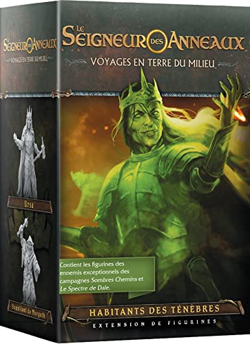 Fantasy Flight Games | Le Seigneur des Anneaux - Voyages en Terre du Milieu - Extension : Habitant des Ténèbres | Jeu de société | Jeu de Plateau | A partir de 14 Ans | 1 à 5 Joueurs | 60 Min