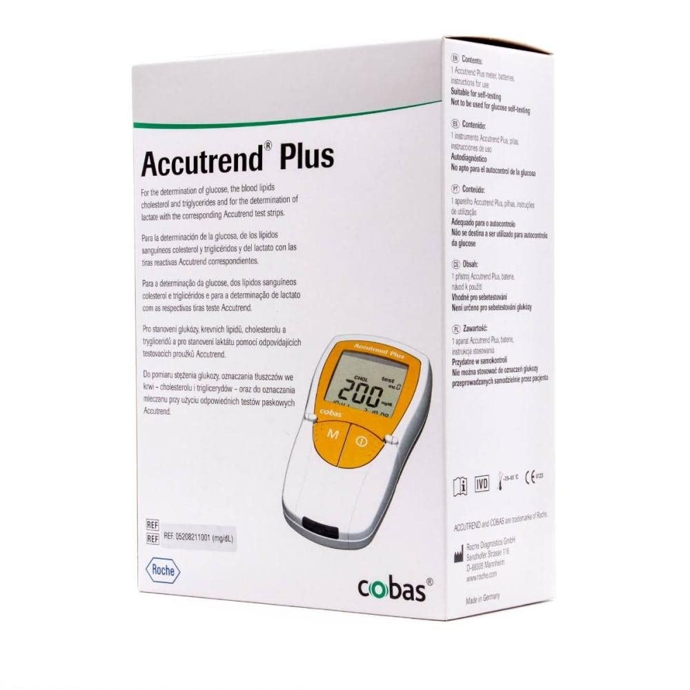 Accutrend Plus Aparato Glucosa Colesterol Trigliceridos Accutrend Plus Aparato Glucosa Colesterol Trigliceridos