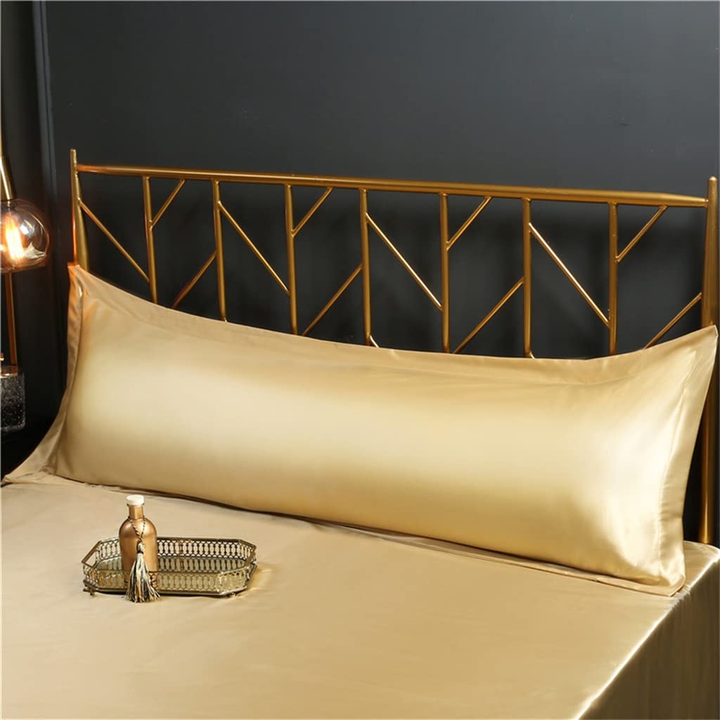 Funda de Almohada de satén Suave Primavera/Funda de Almohada de satén de Verano(3-Pack,150x45cm)