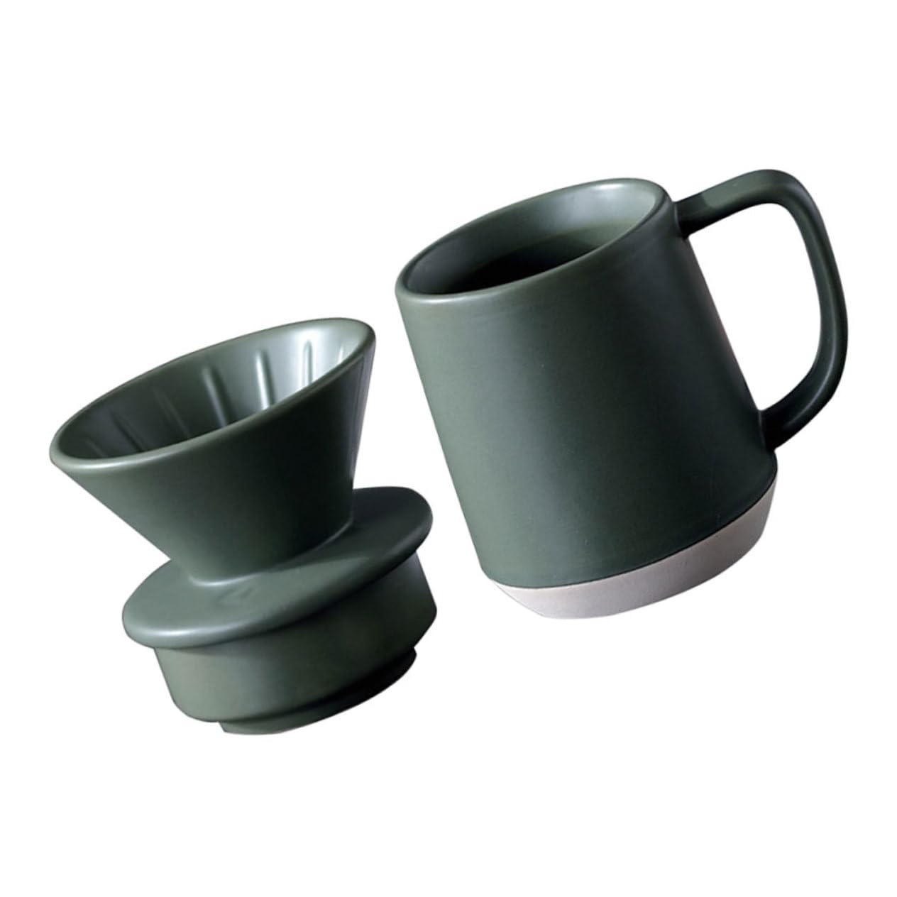 Tasse à café céramique avec filtre Mipcase pour maison et restaurants