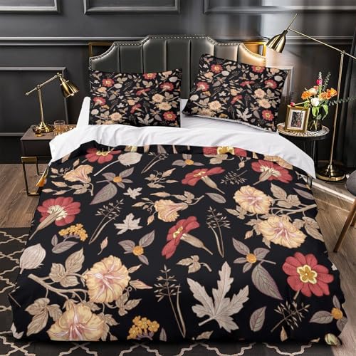 Housse de couette microfibre ultra douce de qualité supérieure style baroque - 2