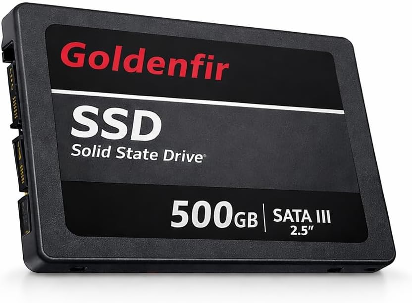 Goldenfir SSD SATA III 2.5" 240 GB Alta Velocidade – Disco de Estado Sólido para Notebook e PC