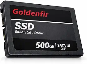 SSD Goldenfir SATA III 2.5” Alta Velocidade – Disco de Estado Sólido para Notebook e PC – Capacidade (1, TB)