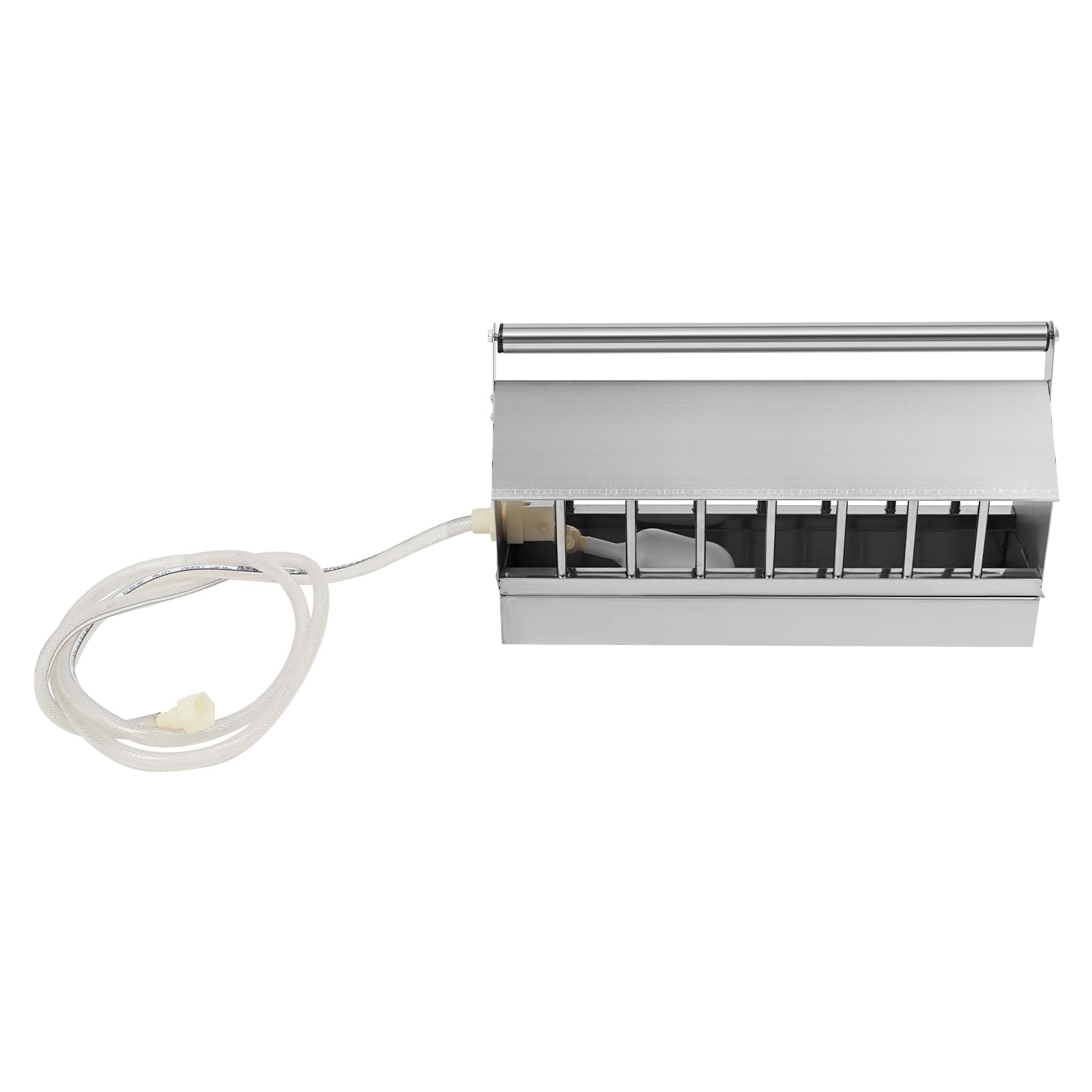 Riego automático de pollo,Riego flotante de aves de corral,40 cm,Acero inoxidable automático de pollo waterer pollo alimentador de agua,Sistema de riego de pollos para palomas,patos y pavos