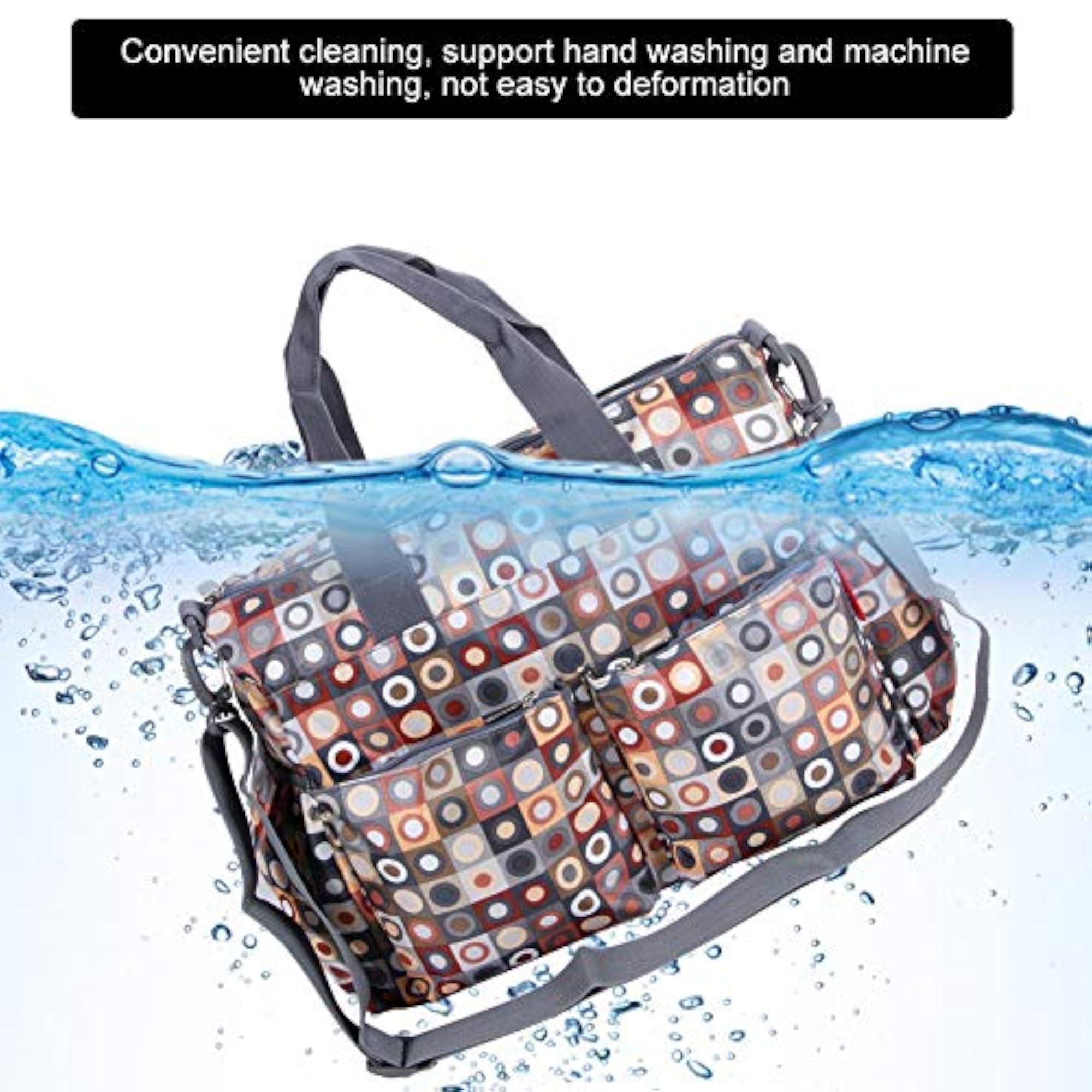 Stroller Hanging Bag, Large Capacity Handbag for Daily Use