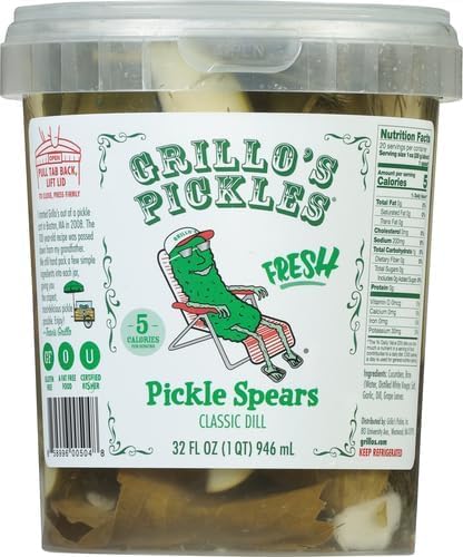 Pickles Classic Dill Pickle Spears, 32 Fl Oz (32 oz, 1, Count) - MIM