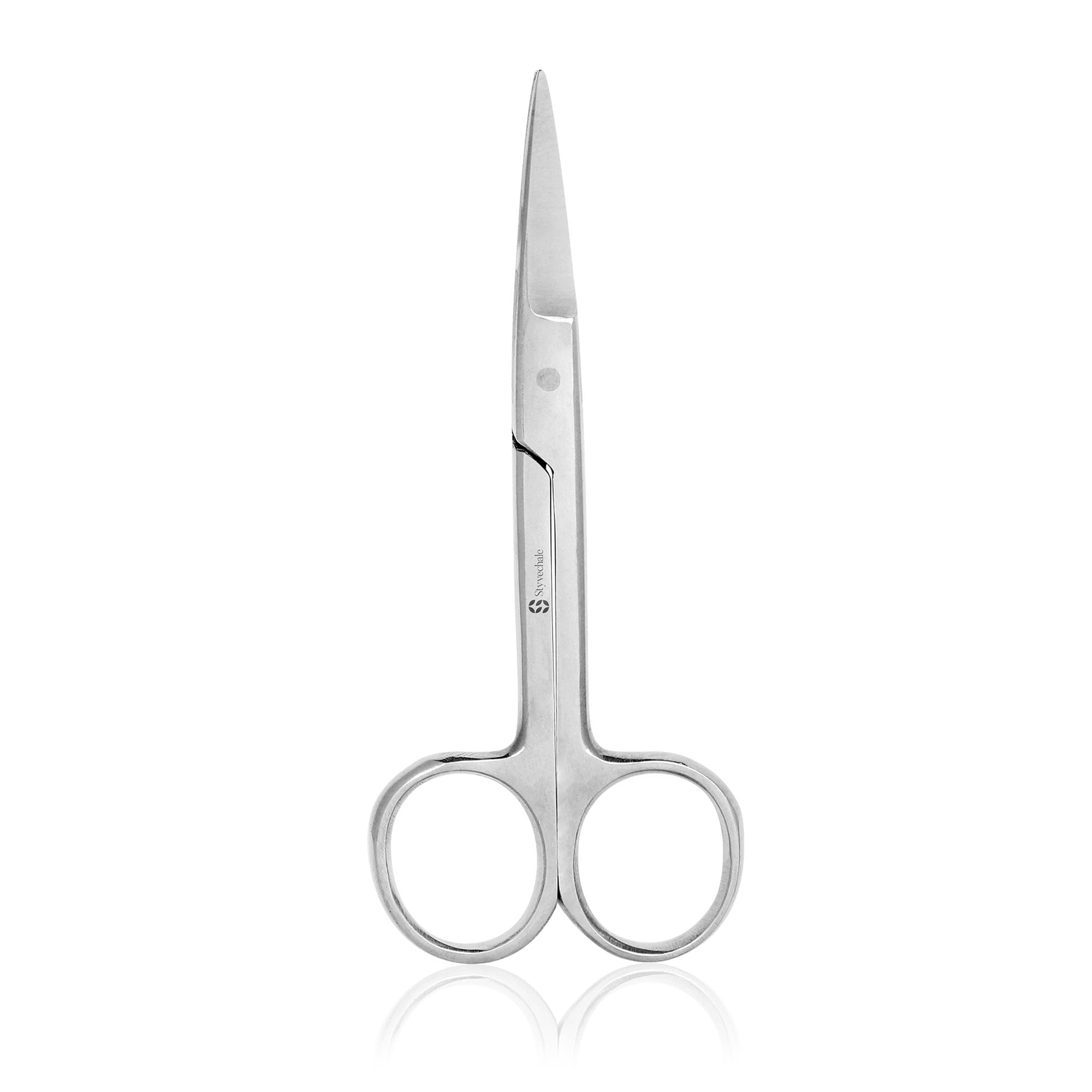Safety First Aid Group Stainless Steel Sharp/Sharp Ends Straight Scissors 127mm – Precision Medical Scissors for First Aid and Healthcare Use