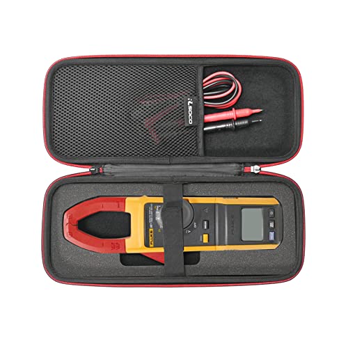 RLSOCO Carrying Case for Fluke 378 FC/381/393 FC/377 FC AC/DC TRMS Non-Contact Voltage Wireless Clamp (Case Only)
