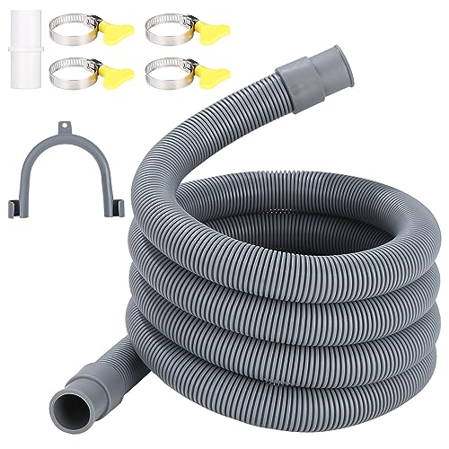 jutyum Ablaufschlauch für Waschmaschine und Geschirrspüler 2 Meter...