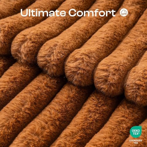 MEWOOFUN Hundesofabett - Katzenbetten für Hauskatzen Weich und Flauschig, Katzensofabett Kleines Hundebett für Hunde und Katzen, Beruhigendes Hundebett (Braun, 91x72x30cm)