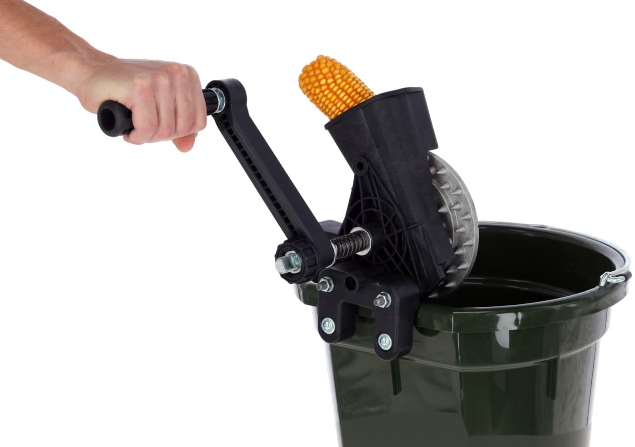 Novital Macchina per la sgranatura Premium, ginder, Nero, Pressione Regolabile, Resistente